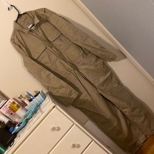 Like new, Carhartt FR work suit - khaki fabric